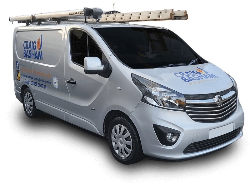 The Craig Basham Heating and Plumbing Van